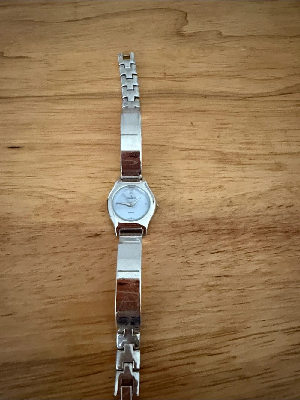 Peugeot Silver Women's Stainless Steel Bracelet Watch needs battery